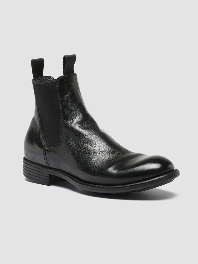 CALIXTE 004 Ignis Nero - Black Leather Chelsea Boots Women Officine Creative - 3