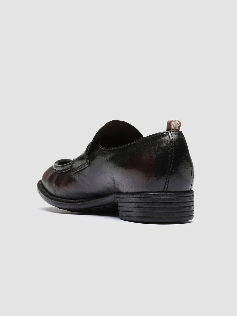 CALIXTE 020 Otto - Black Leather Penny Loafers Women Officine Creative - 4