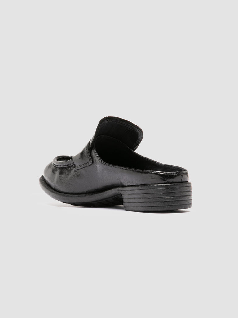 CALIXTE 063 - Black Leather Mule