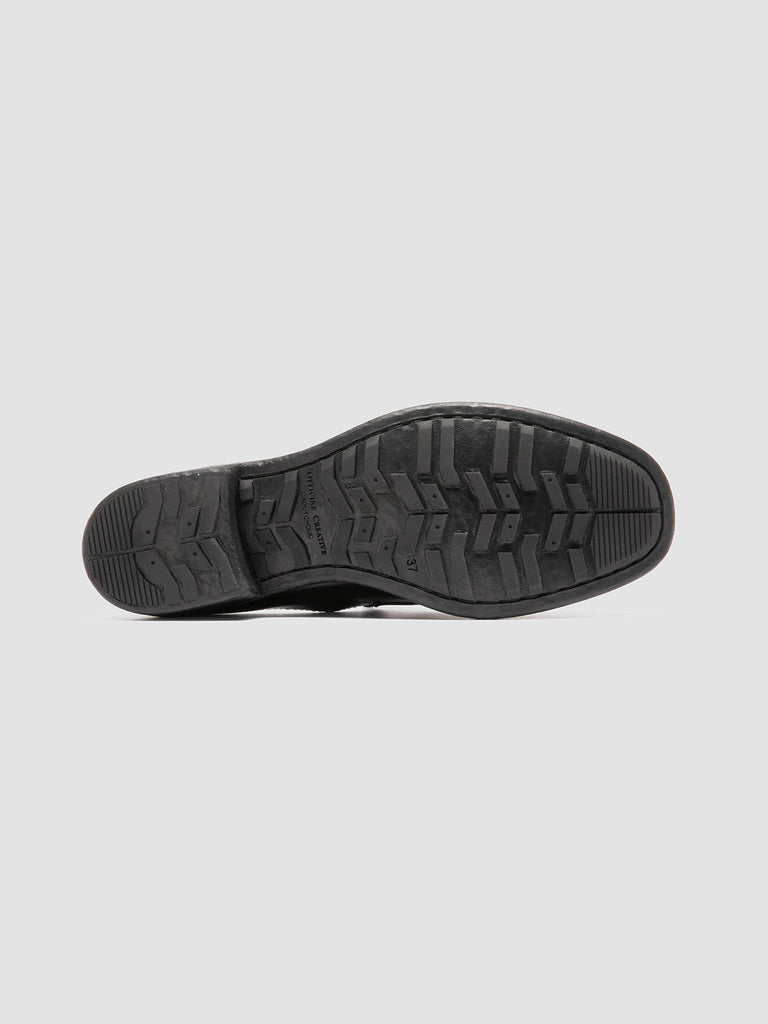 CALIXTE 063 - Black Leather Mule