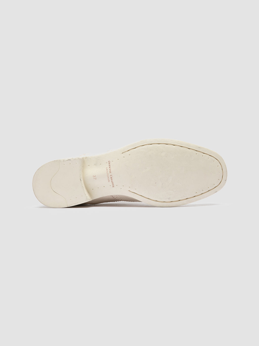 CALIXTE 067 Panna - White Leather Mule Sandals Women Officine Creative - 5