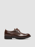 CALIXTE 068 - Brown Leather Derby Shoes Women Officine Creative - 1