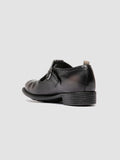 CALIXTE 071 - Dark Grey Leather T-Bar Shoes - 3