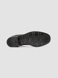 CALIXTE 084 - Dark Green Leather Oxford Shoes - 4