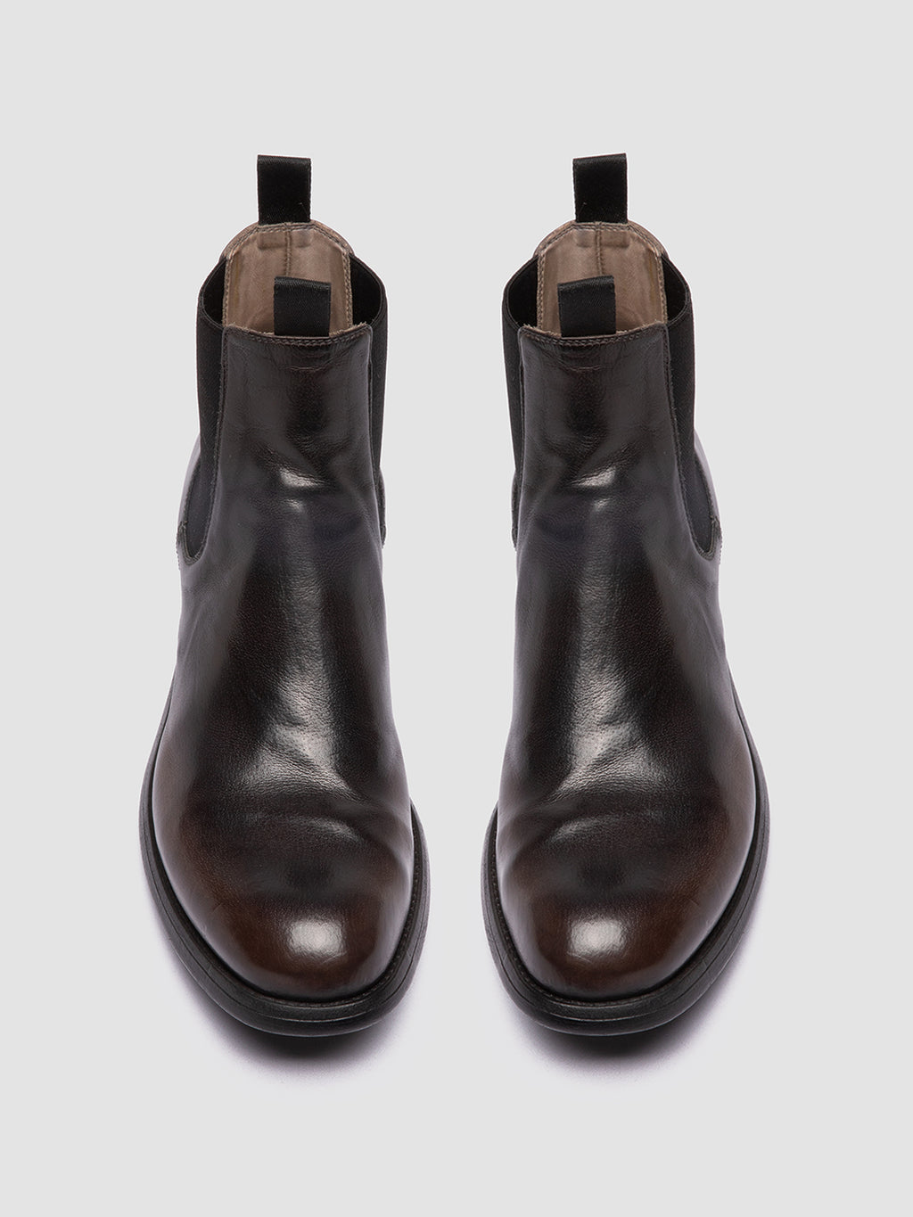 CHRONICLE 002 Supernero - Black Leather Chelsea Boots Men Officine Creative - 2