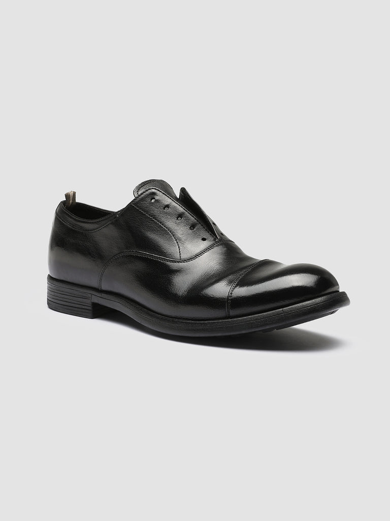 CHRONICLE 003 Nero - Black Leather Oxford Shoes Men Officine Creative - 3