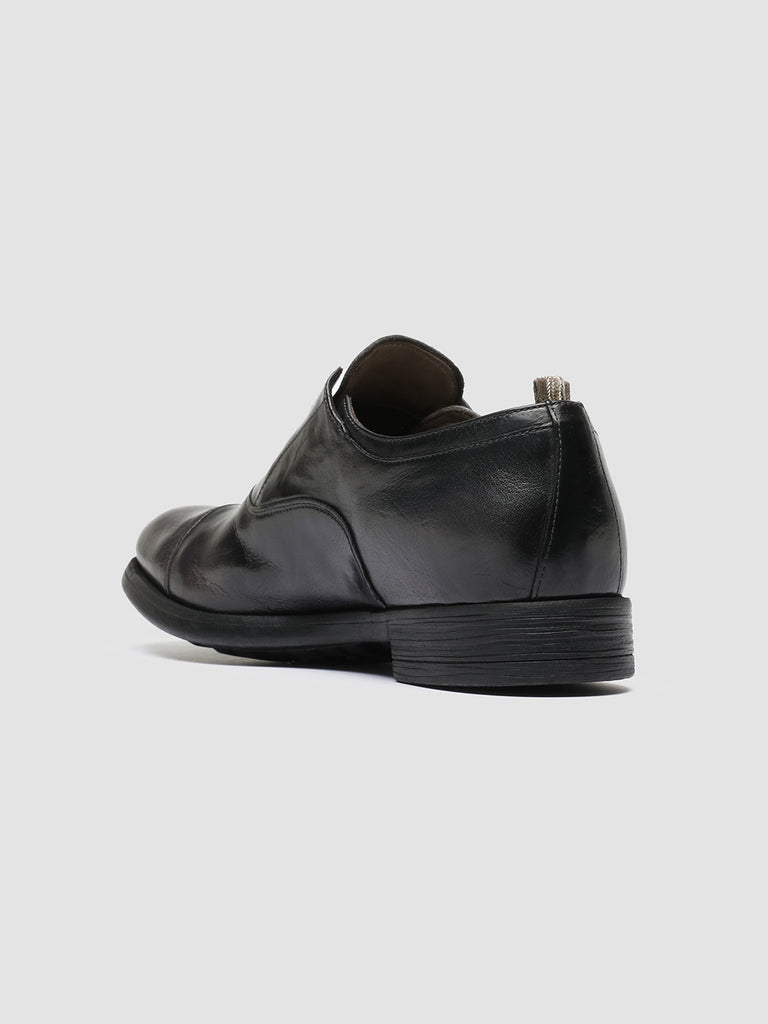 CHRONICLE 003 - Dark Grey Leather Oxford Shoes