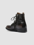 CHRONICLE 004 Caffè/Supernero - Brown Leather Ankle Boots Men Officine Creative - 4