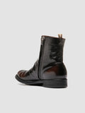 CHRONICLE 058 - Dark Brown Leather Zipped Boots - 3