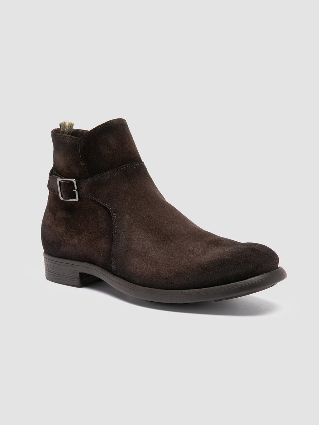 CHRONICLE 068 - Brown Suede Zipped Boots