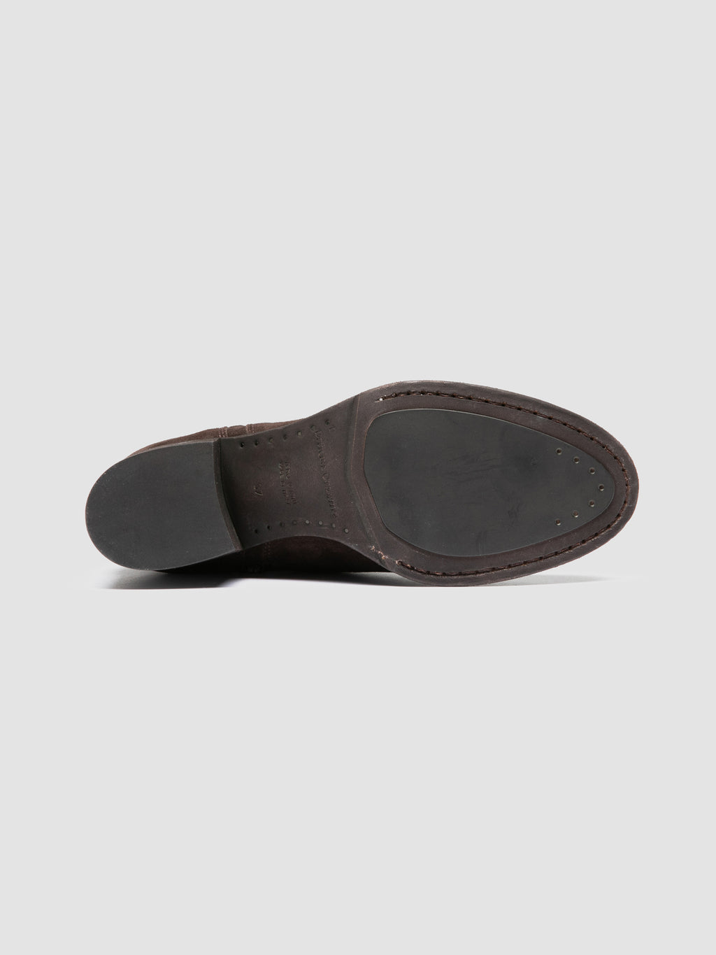 DENNER 103 - Dark Brown Suede Booties - 4