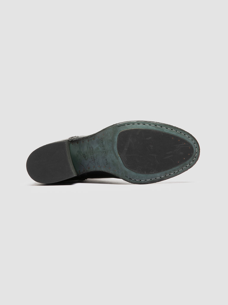 DENNER 103 Supernero - Black Leather Zip Boots Women Officine Creative - 5