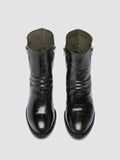 DENNER 103 - Green Leather Booties - 1