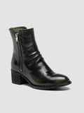 DENNER 103 - Green Leather Booties - 2