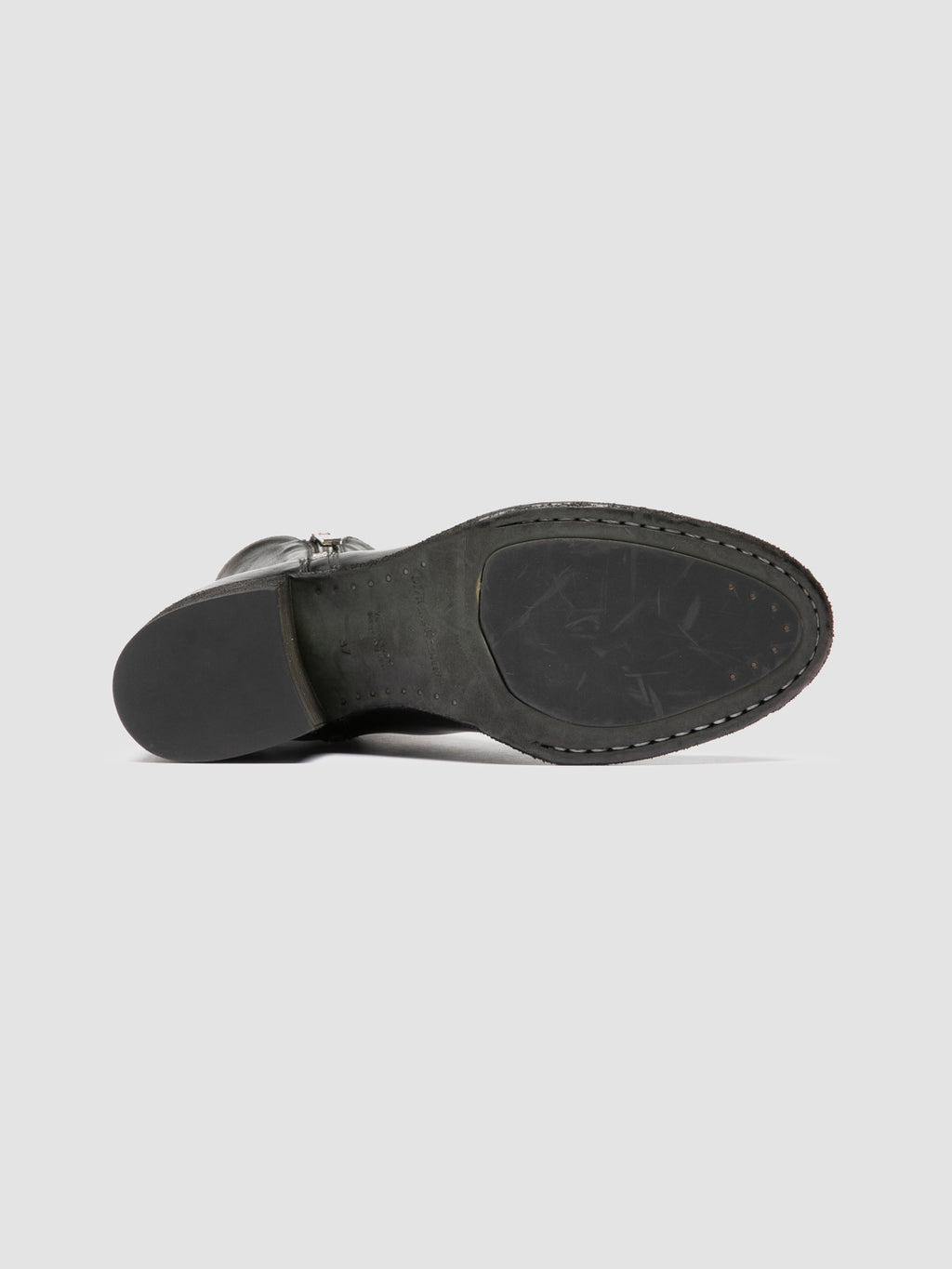 DENNER 103 - Green Leather Booties - 4
