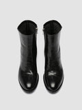 DENNER 127 - Black Leather Zipped Boots - 1