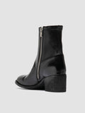 DENNER 127 - Black Leather Zipped Boots - 3