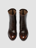 DENNER 127 - Light Brown Leather Zipped Boots - 1