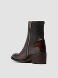 DENNER 127 - Light Brown Leather Zipped Boots - 3