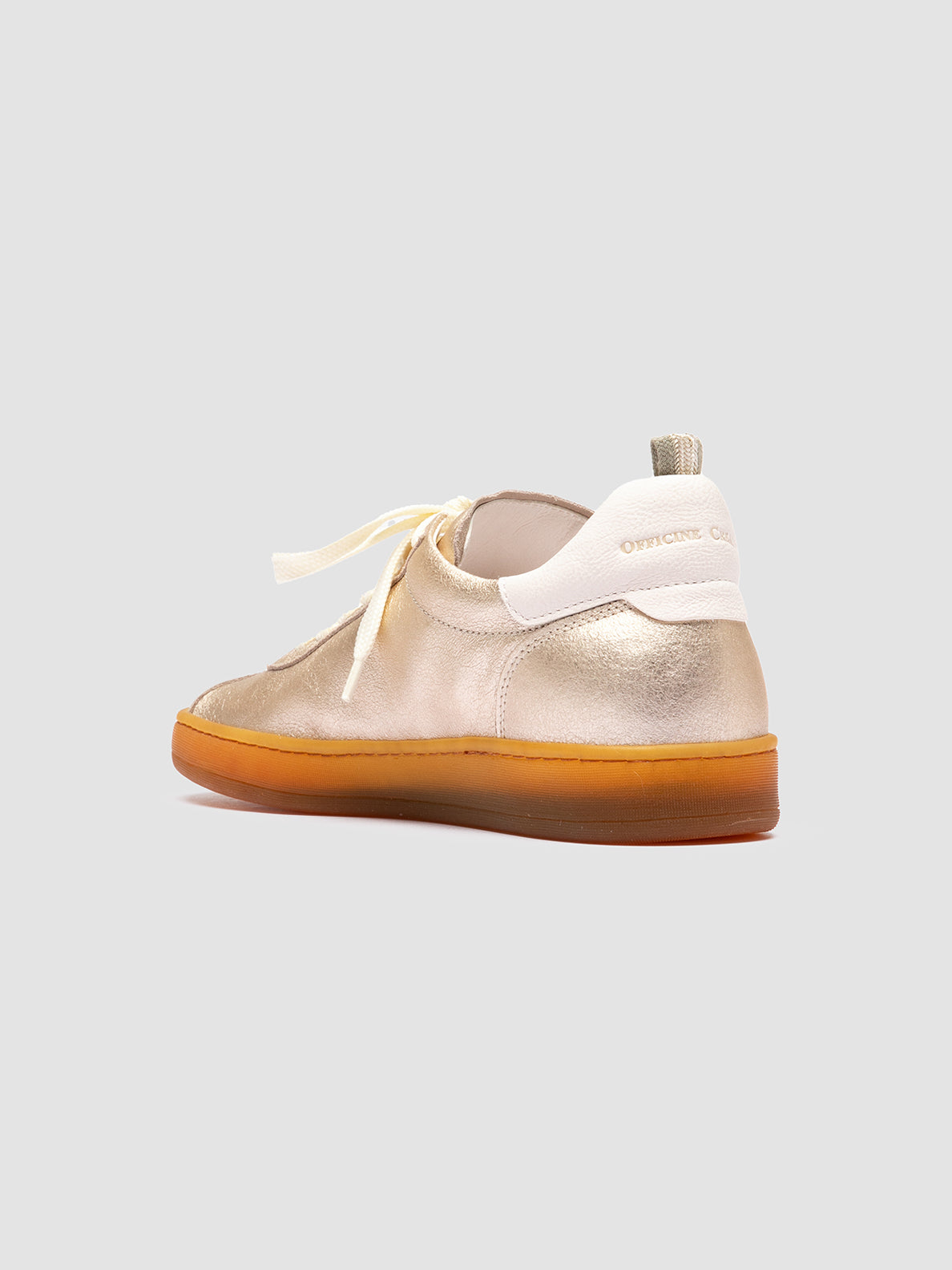 Officine Creative Destiny 101 Gold Leather Sneakers 41 Officine Creative Destiny 101 Gold Leather Sneakers 41