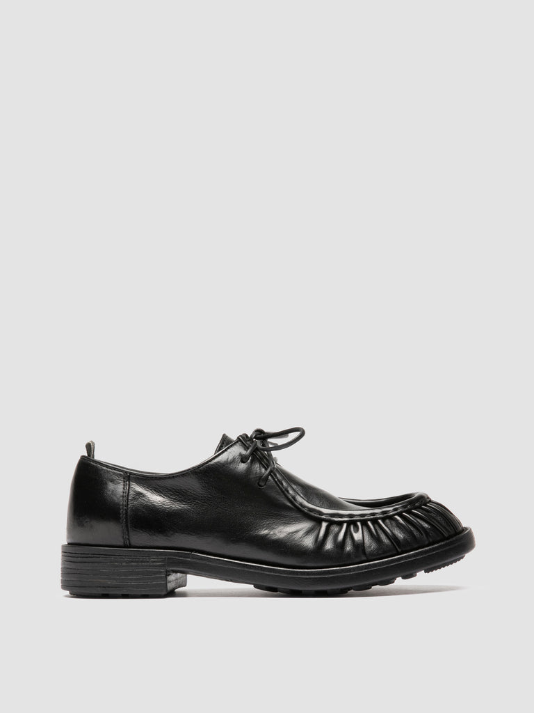 DIARY 102 - Black Leather Derby Shoes