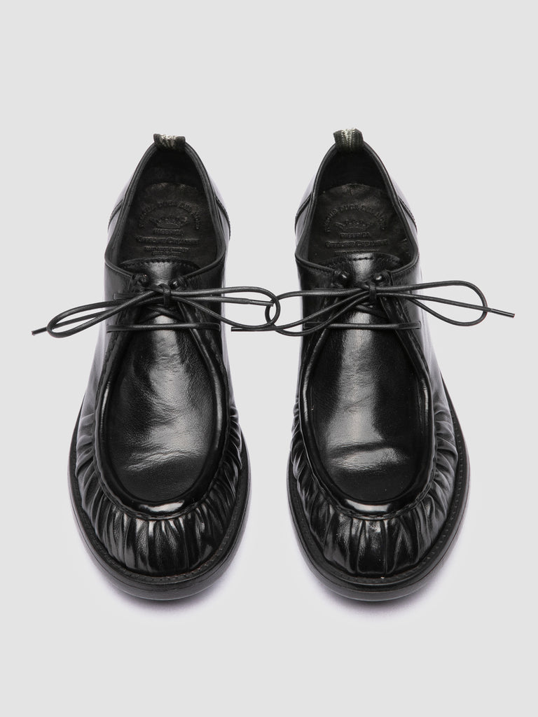 DIARY 102 - Black Leather Derby Shoes