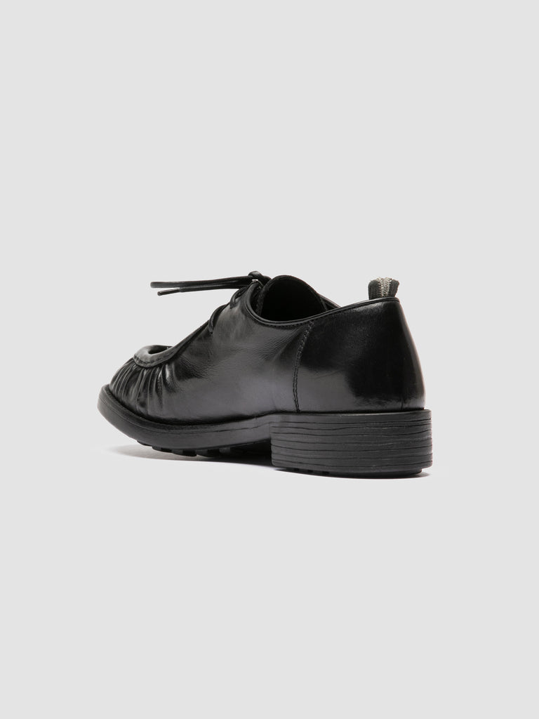 DIARY 102 - Black Leather Derby Shoes