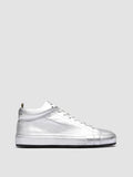 EASY 102 - Silver Leather Low Top Sneakers Women Officine Creative - 1