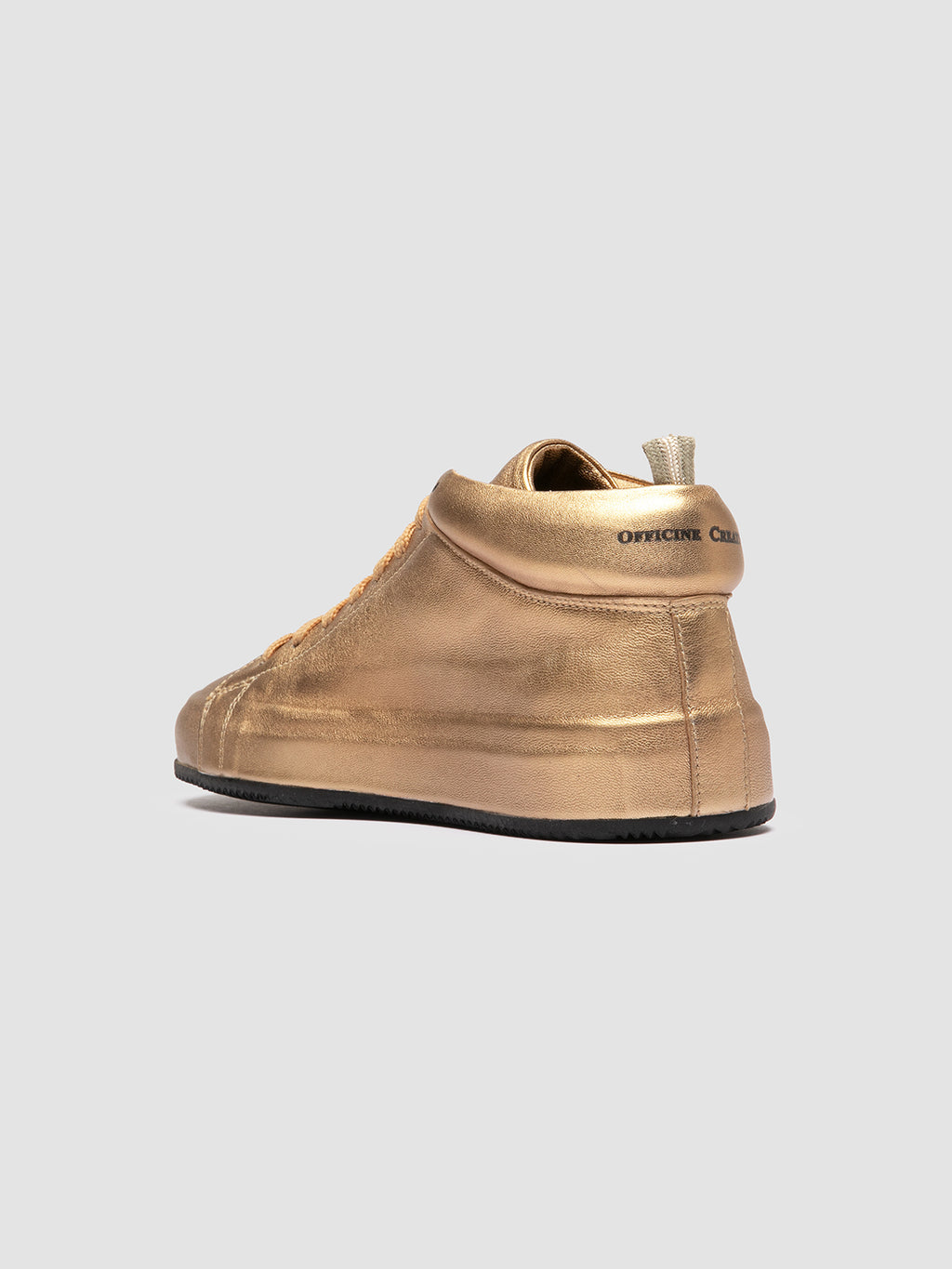 EASY 102 Oro - Gold Leather Low Top Sneakers Women Officine Creative - 4