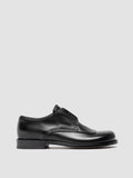EMERALD 003 - Black Leather Derby Shoes - 0