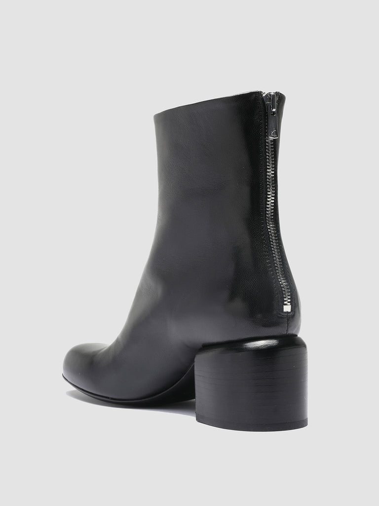 ETHEL 004 Guanteria Nero - Black Nappa leather Ankle Boots Women Officine Creative - 3