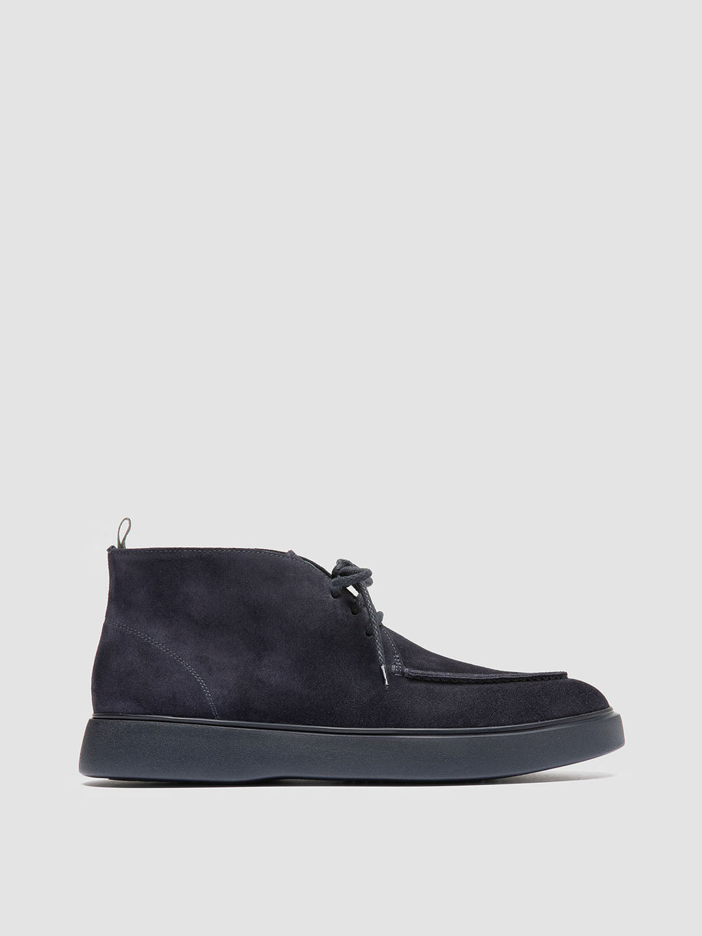 FRAME 002 - Navy Suede Chukka Boots - 0