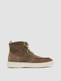 FRAME 004 - Taupe Suede Lace-up Boots - 0