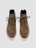 FRAME 004 - Taupe Suede Lace-up Boots - 1