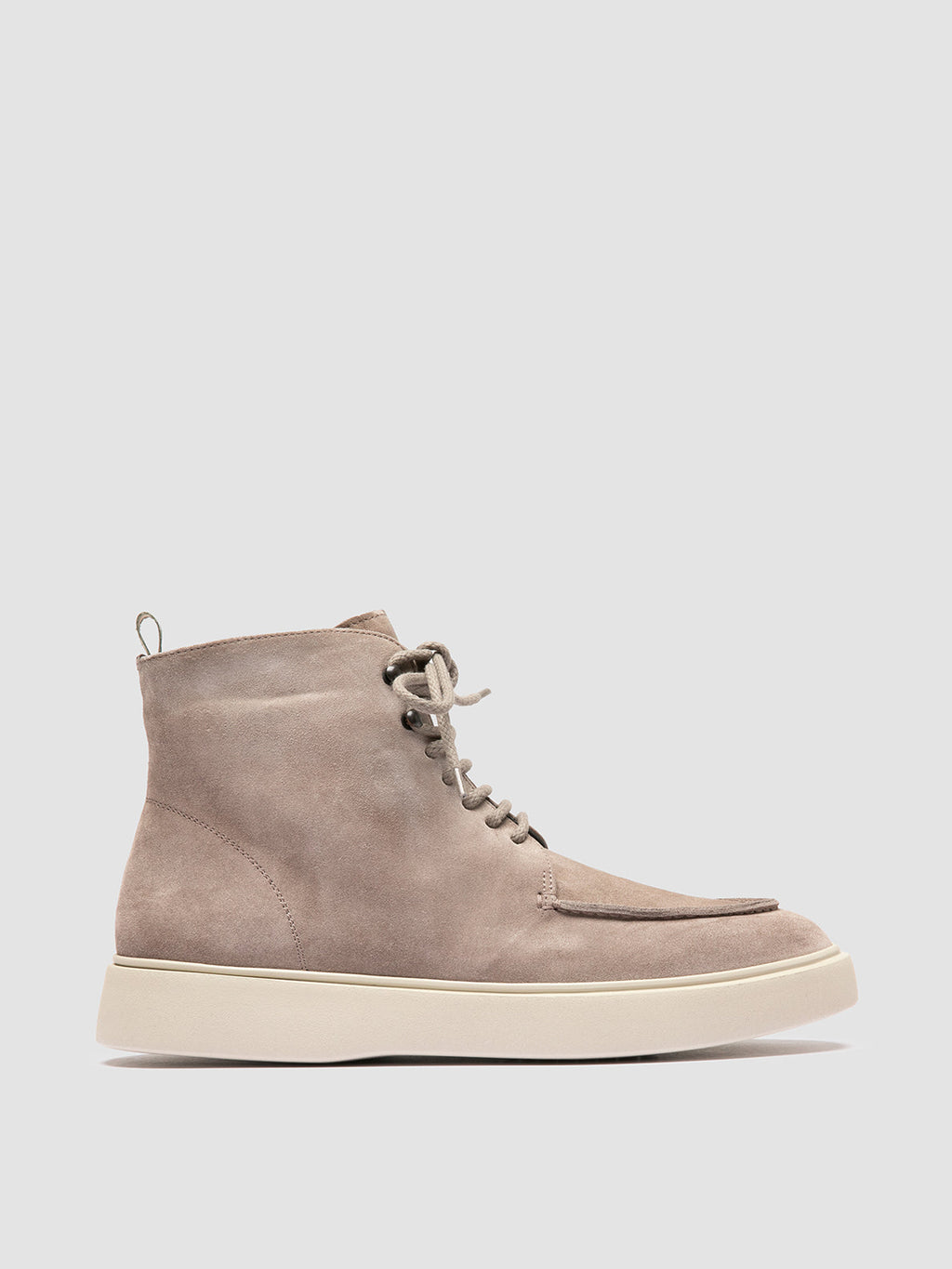 FRAME 004 - Grey Suede Lace-up Boots - 0