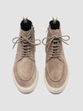 FRAME 004 - Grey Suede Lace-up Boots - 1