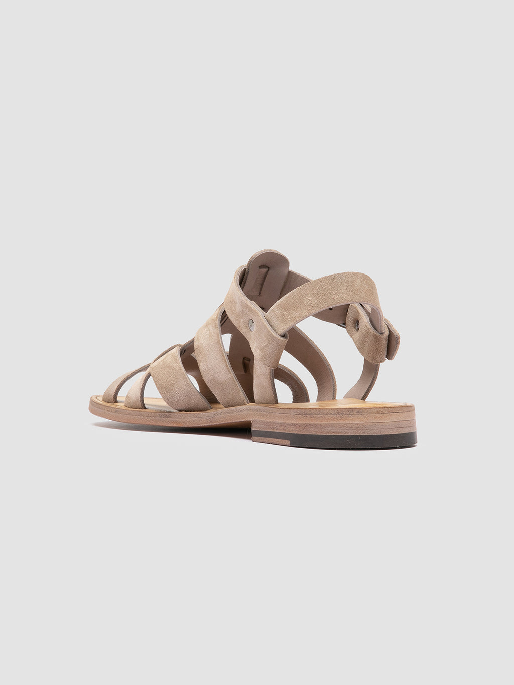 GANEMA 105 - Taupe Suede Sandals