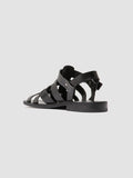 GANEMA 105 - Black Leather Sandals