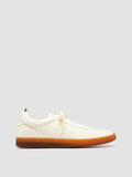 GINNASIO 001 - White Leather Sneakers - thumb image 1,side view