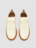 GINNASIO 001 - White Leather Sneakers - thumb image 2,side view