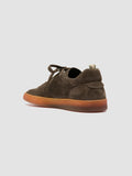GINNASIO 001 - Green Suede Sneakers - thumb image 4,side view
