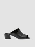 HADRY 008 - Black Leather Slide Sandals Women Officine Creative - 1