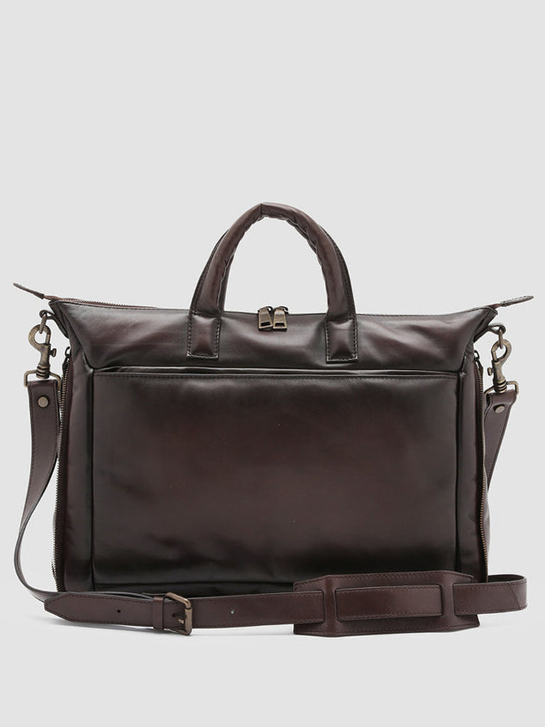HELMET 33 Ebony - Brown Leather bag Officine Creative - 4