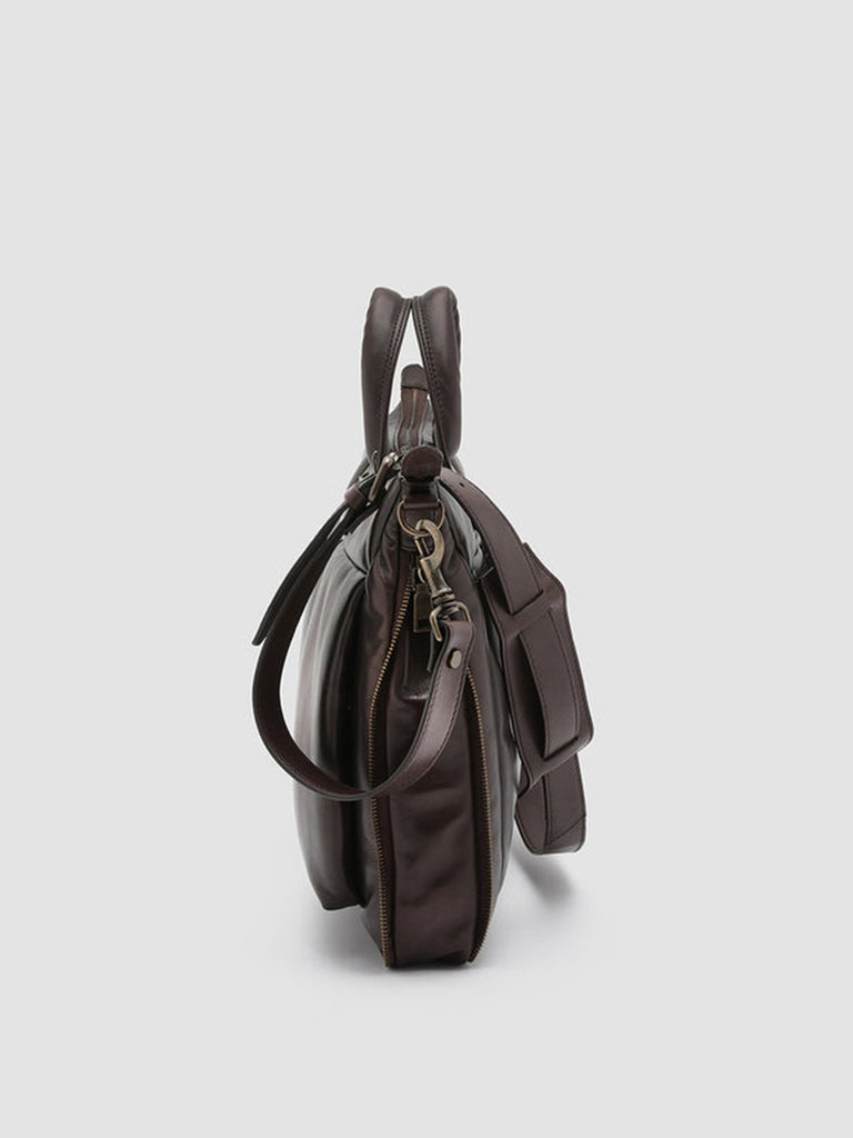 HELMET 33 Ebony - Brown Leather bag Officine Creative - 3