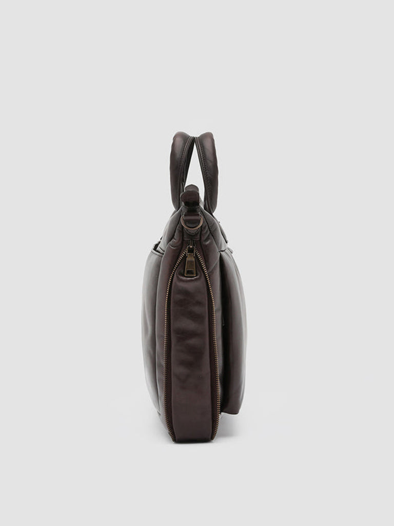 HELMET 33 Ebony - Brown Leather bag Officine Creative - 5