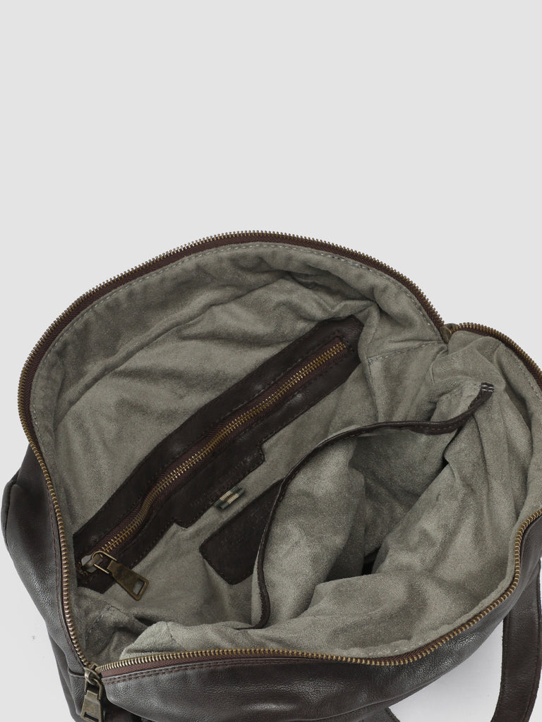 HELMET 041 Truffle - Burgundy Leather Tote Bag Officine Creative - 7