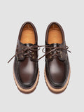HERITAGE FLEXI 001 - Brown Leather Boat Shoes - 1