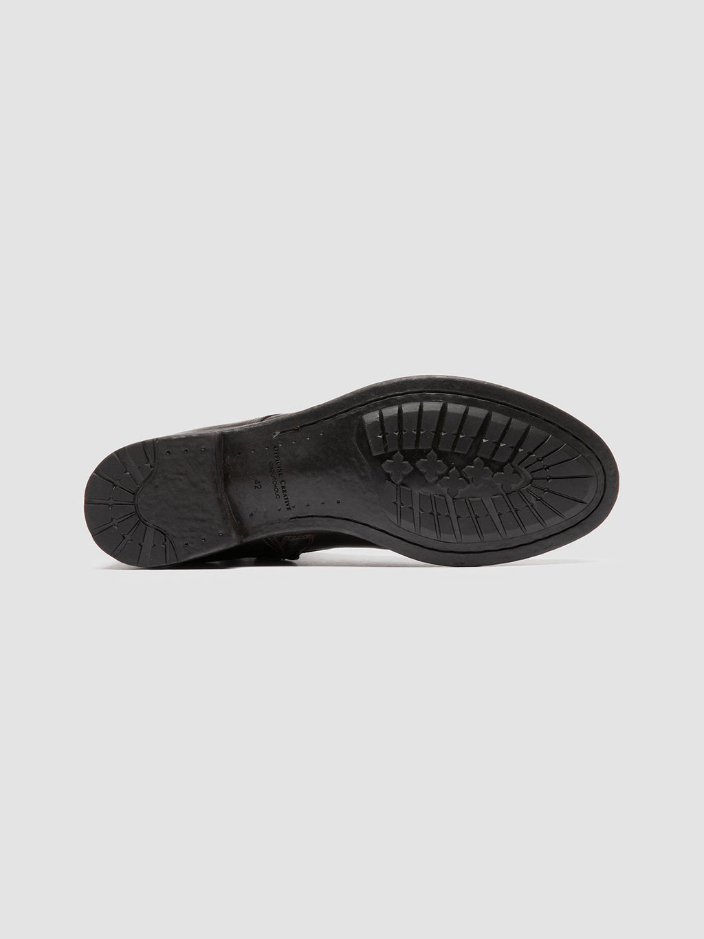 HIVE 005 - Dark Brown Leather Zipped Boots - 4