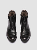 HIVE 005 - Dark Grey Leather Zipped Boots - 1