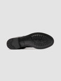 HIVE 005 - Dark Grey Leather Zipped Boots - 4